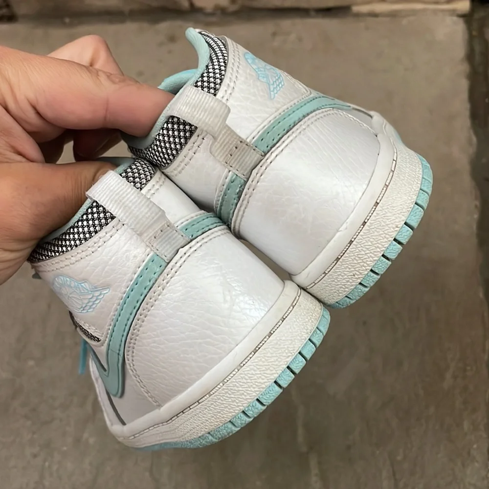 Rare!!2017 Air Jordan 1 Retro High GG 'White Still Blue'